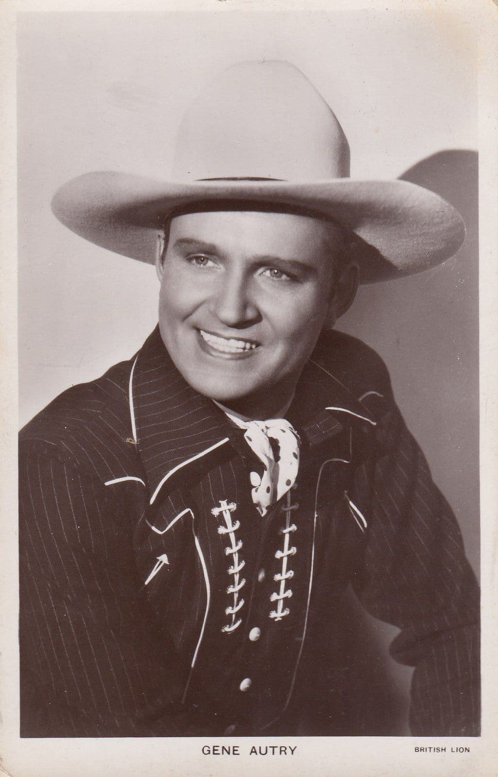 Gene Autry Vintage Picturegoer 1182a Original Postcard Photo