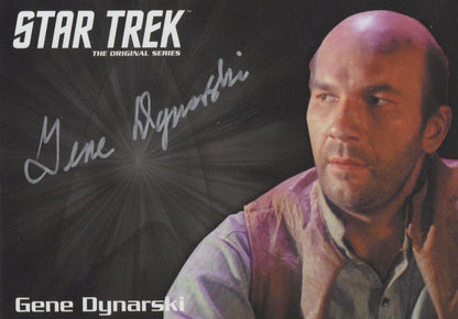 Gene Dynarski The Original Star Trek Series Autograph Card
