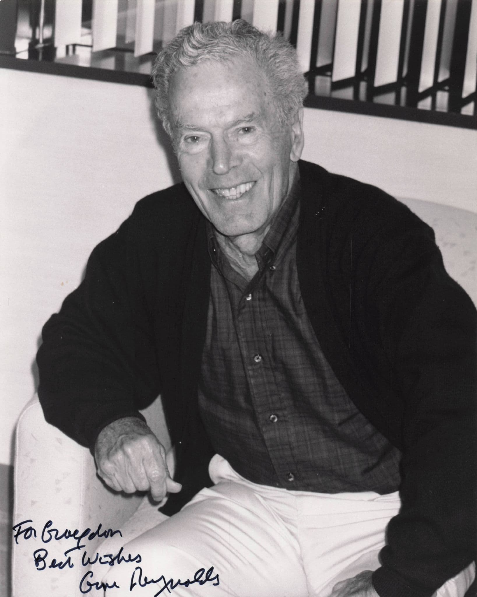 Gene Reynolds 10x8 Hand Signed Photo Please Read