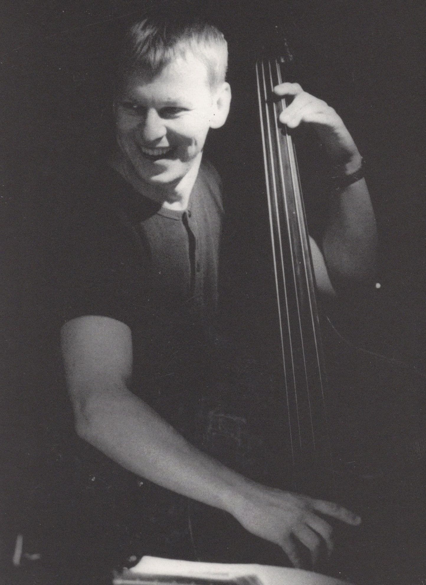 Geoff Gascoyne at Ronnie Scotts Jazz Club Rare Photo Postcard