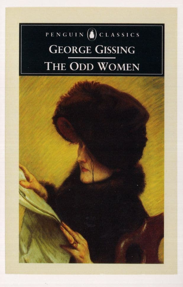 George Gissing The Odd Women 1993 Book Postcard