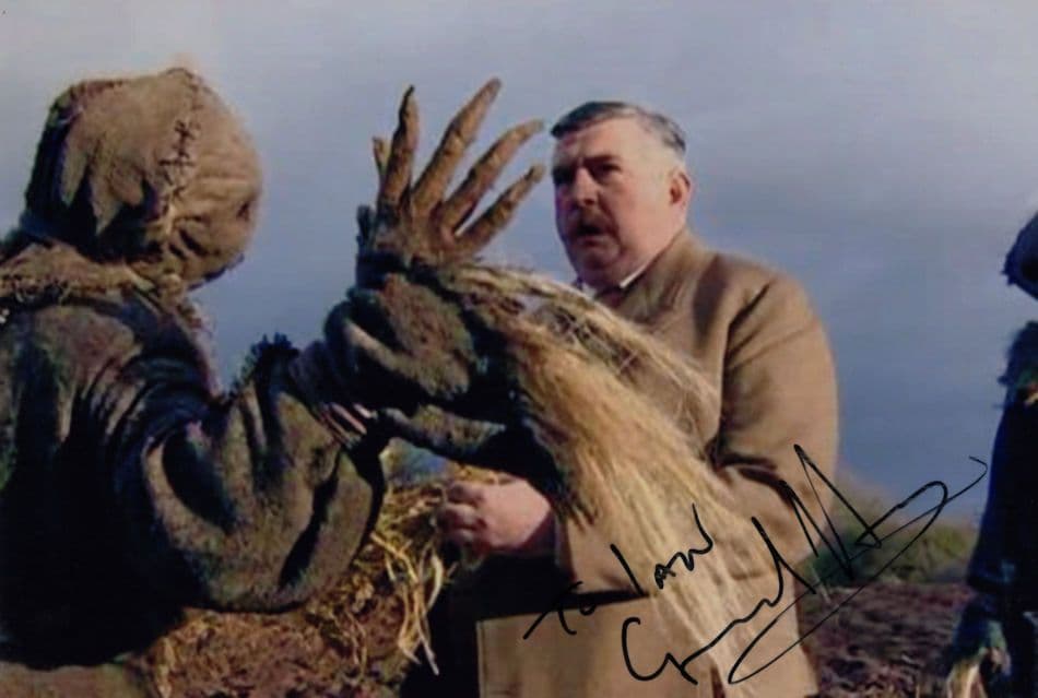 Gerald Horan Dr Who London's Burning Hand Signed Photo