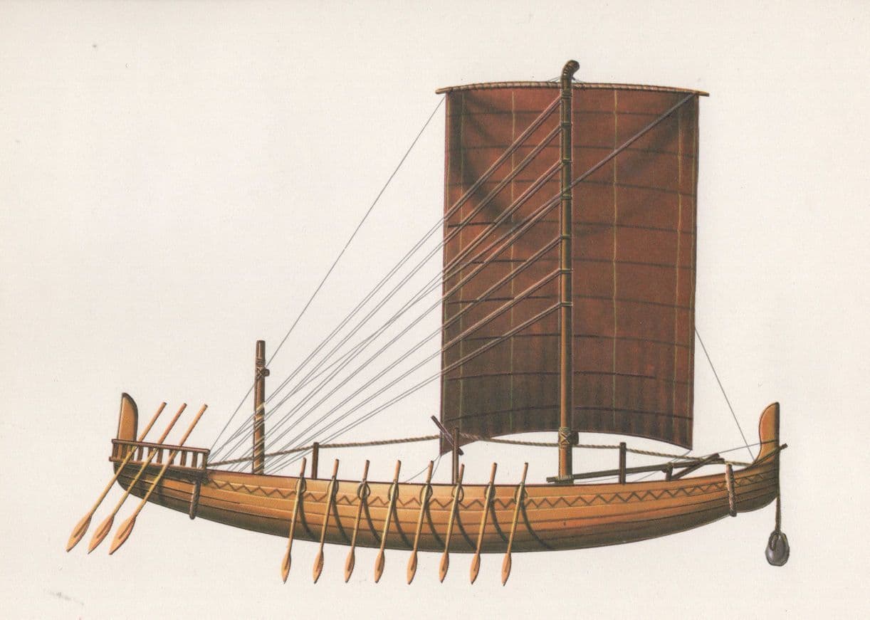 German Antique Sailing Ship 1995 Berlin FDC Postcard