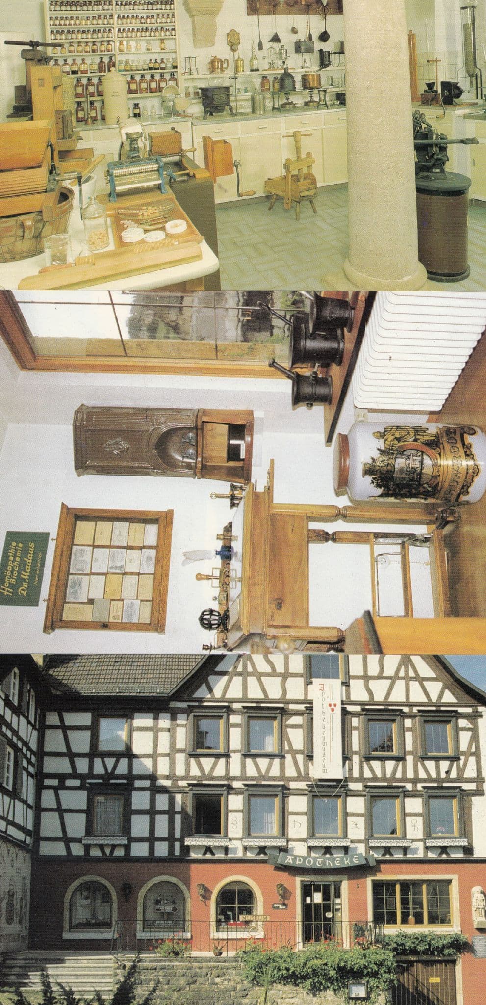 German Chemists at Apotheken Museum 3x Postcard s