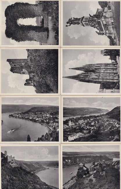 Germany 20 Antique Snapshot Photo s Boats Rivers Castles & More