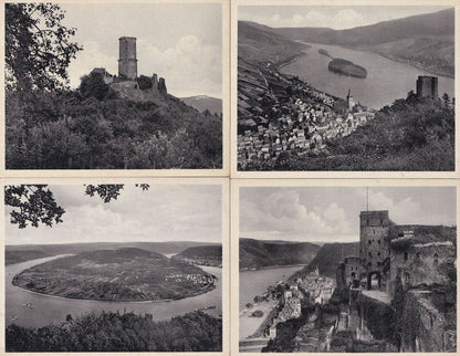 Germany 20 Antique Snapshot Photo s Boats Rivers Castles & More