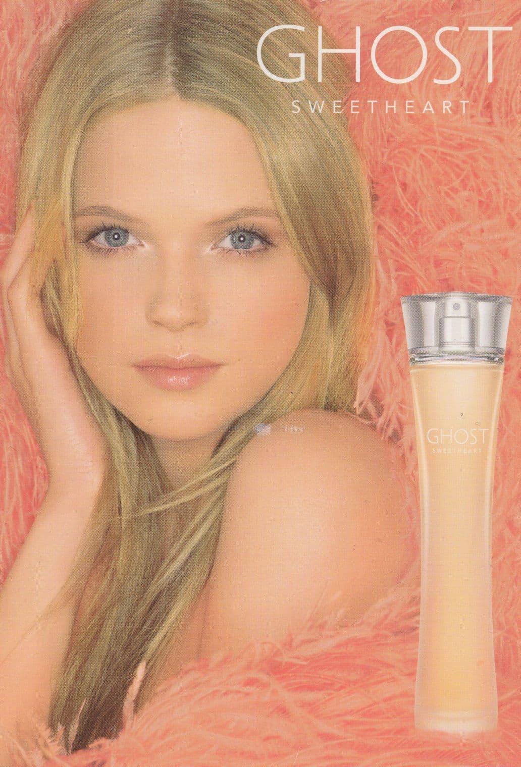 Ghost Sweetheart Sexy Model Scratch & Sniff Advertising Postcard