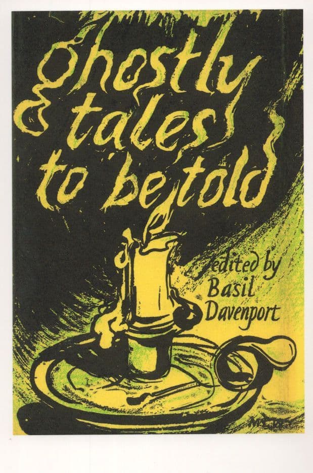 Ghostly Tales To Be Told 1952 Book Postcard