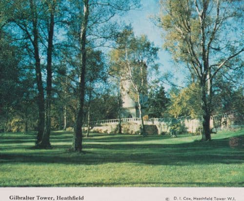 Gibralter Tower Heathfield Sussex Postcard