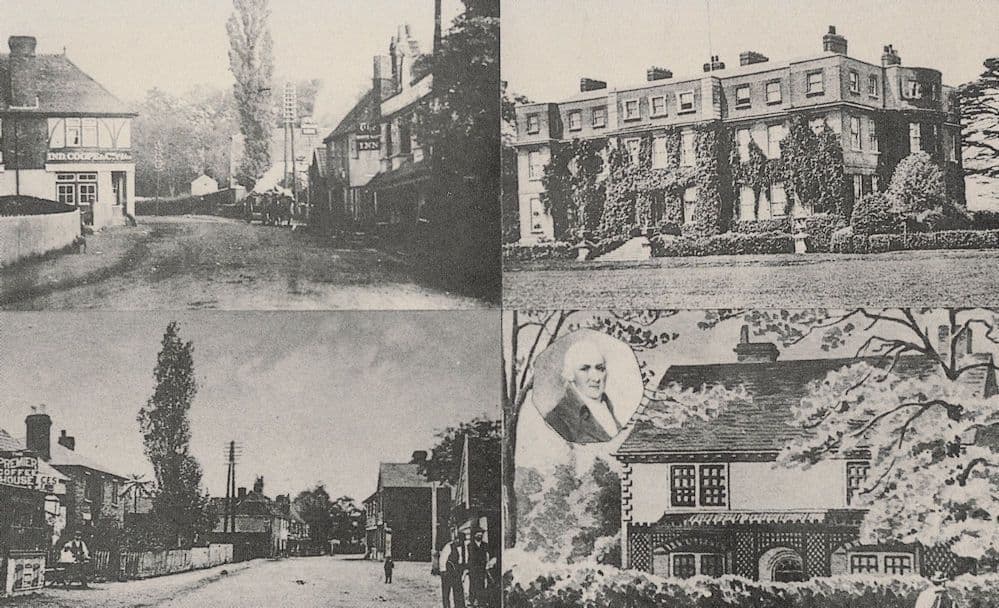 Gidea Park Unicorn & White Hart Inn Pub Postcard
