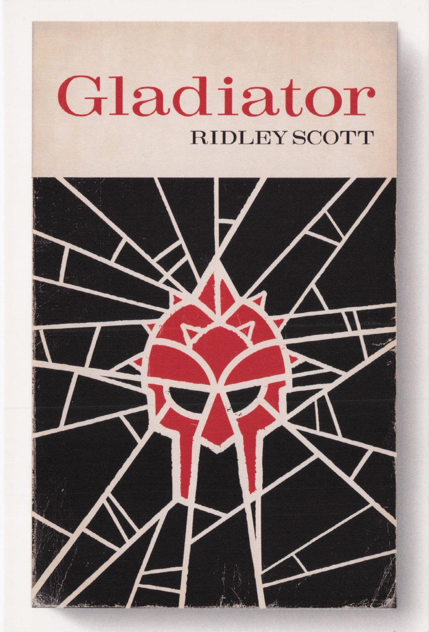 Gladiator Ridley Scott Film Movie As Rare Old Book Cover Postcard