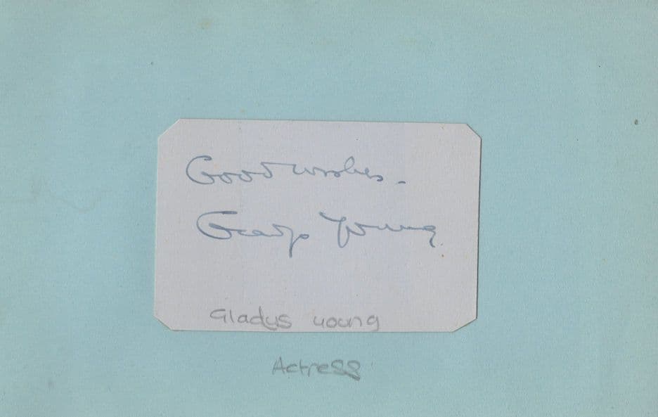 Gladys Young 1930s The Three Bears Hand Signed Autograph