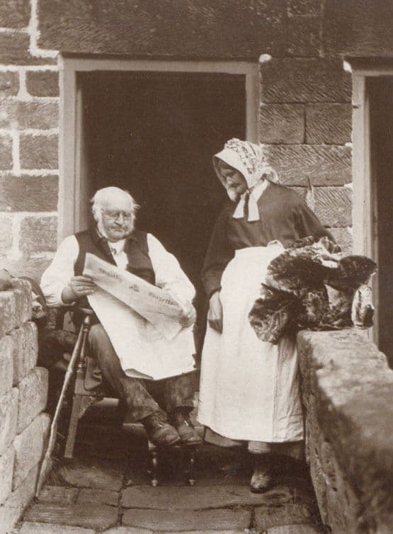 Glainsdale Pensions Read Weekly News Victorian Newspaper Old Yorkshire Postcard