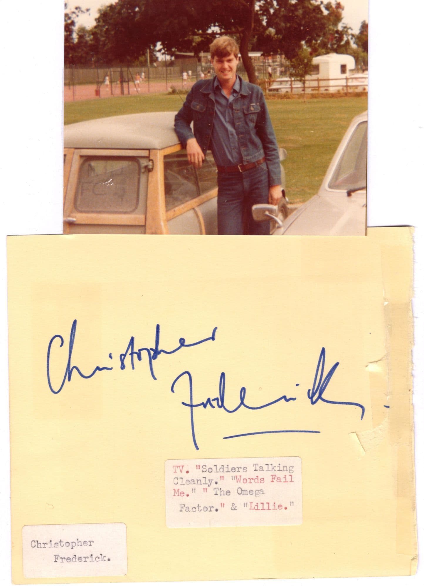 Googie Withers Vintage Autograph Photo & Raiders Of The Lost Ark