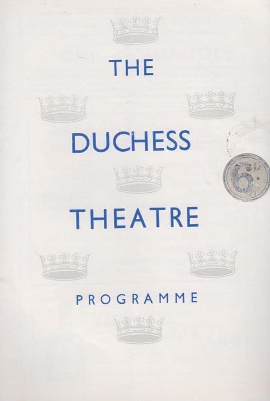 Gooseberry Fool Comedy Harold Warrender Eleanor Summerfield Duchess Theatre Programme & Handbill