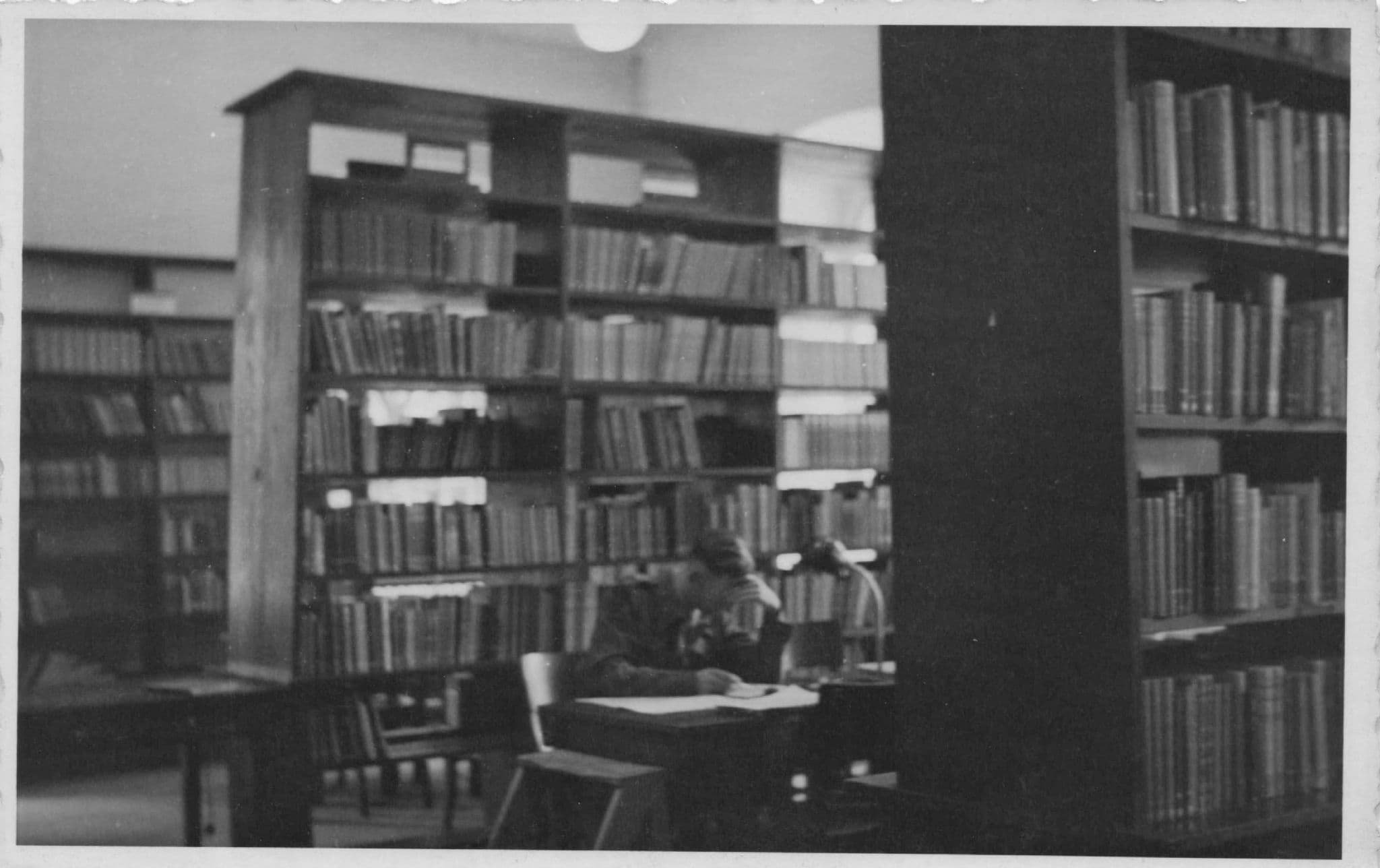 Gottingen Library German Real Photo Rare Old Postcard