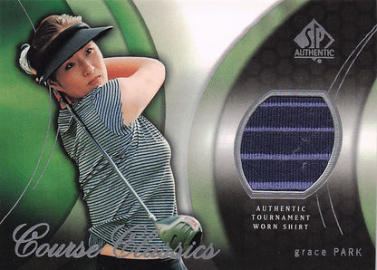 Grace Park Course Classics 2004 Authentic Tournament Upper Deck Golf Shirt Card