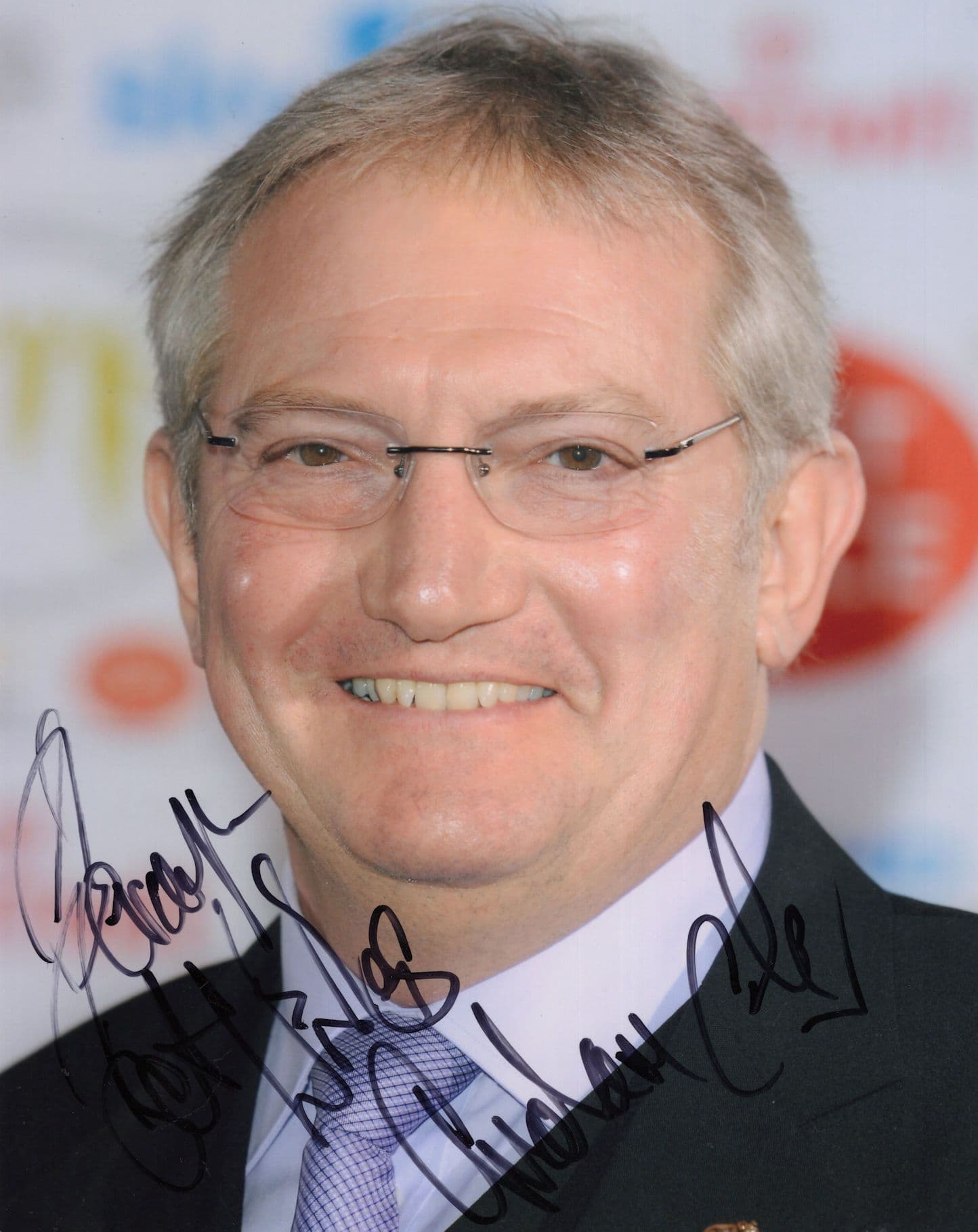 Graham Cole of The Bill Large Portrait 10x8 Hand Signed Photo