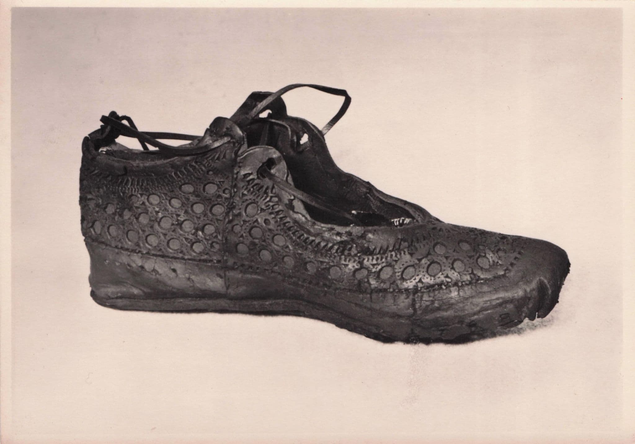 Grauenshuh German Austrian Old Shoes Clog Antique Salzburg Postcard