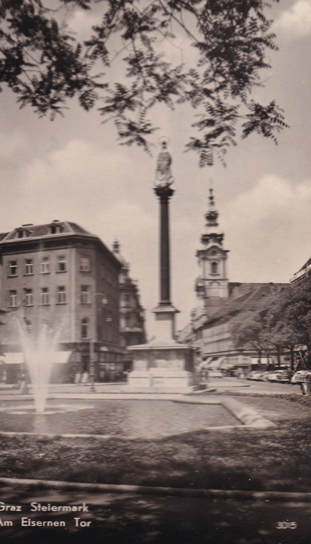 Graz Steiermark Tor Austria Real Photo Postcard