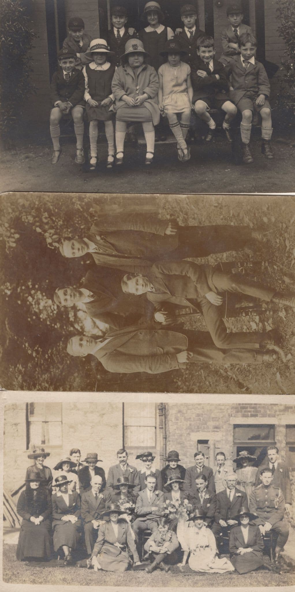 Great Yarmouth Antique Group Photo 3x Postcard s