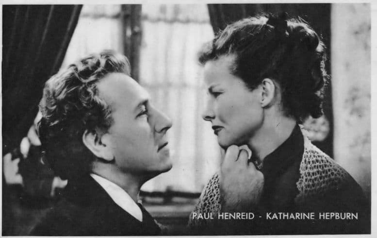 Greer Garson Robert Mitchum Rare Kwatta Postcard Size Movie Still