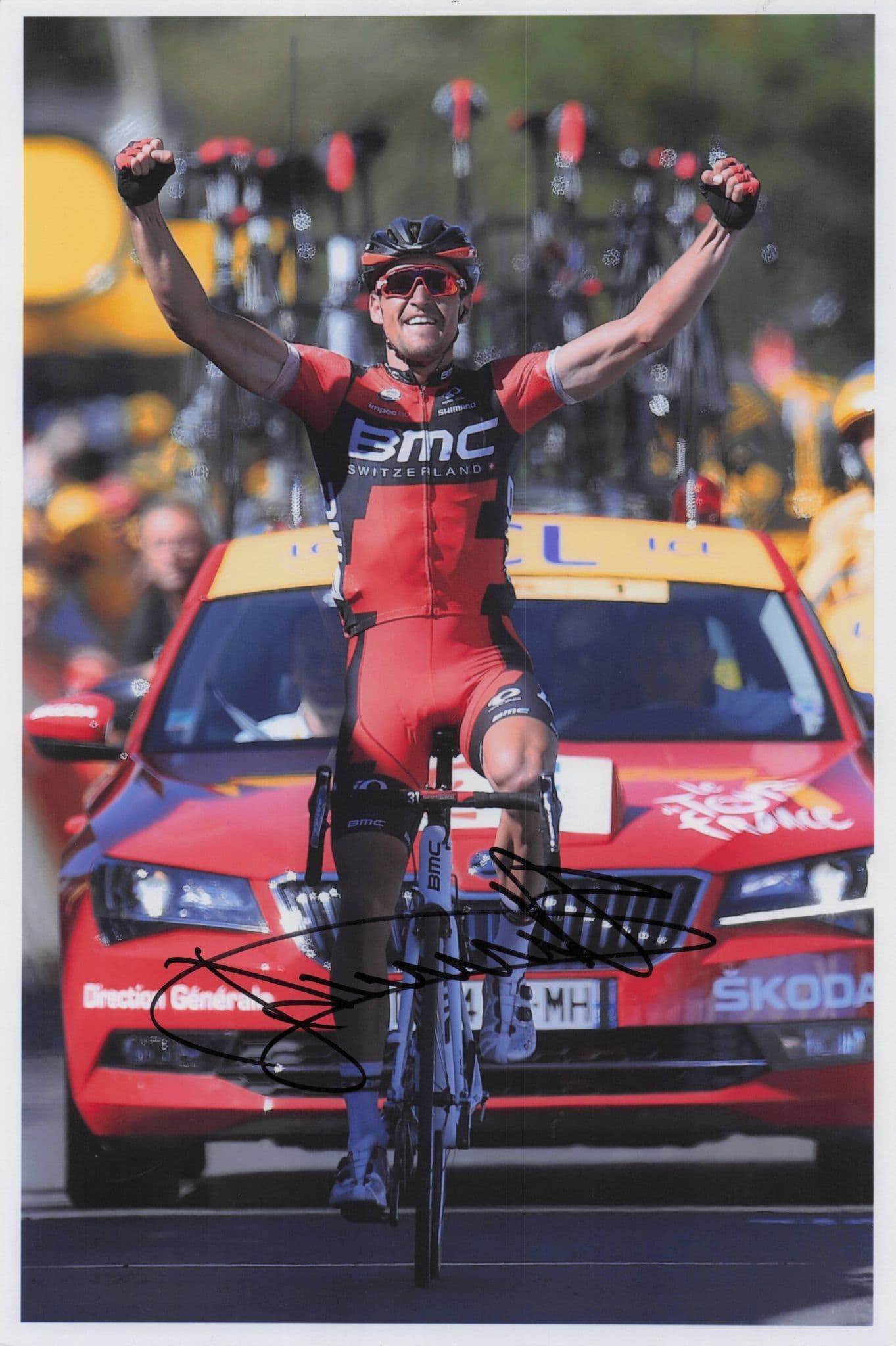 Greg Van Avermaet Belgium Cyclist 2016 Tour De France 12x8 Hand Signed Photo