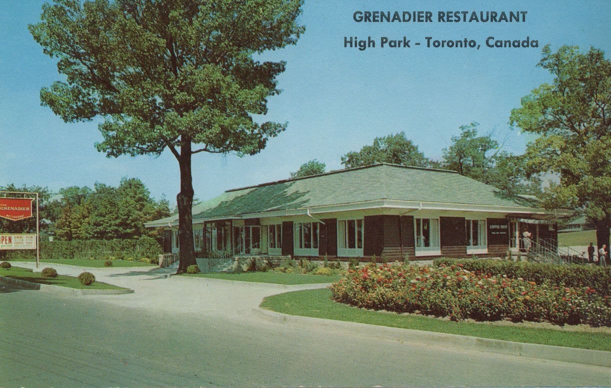 Grenadier Restaurant High Park Toronto Canada Postcard
