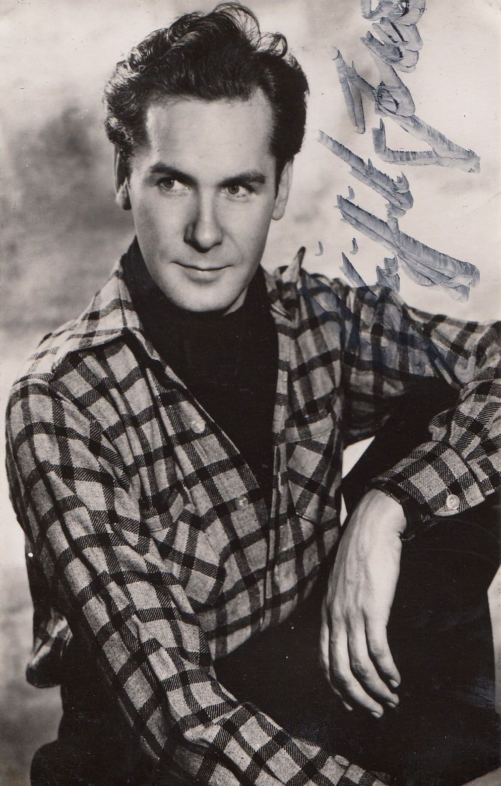 Griffith Jones Vintage Hand Signed Photo
