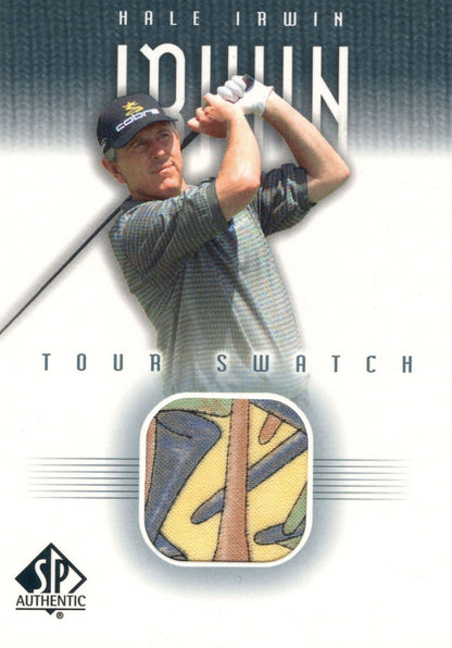 Hale Irwin 2001 Tour Swatch Worn Shirt Golf Rare Limited Edition Card