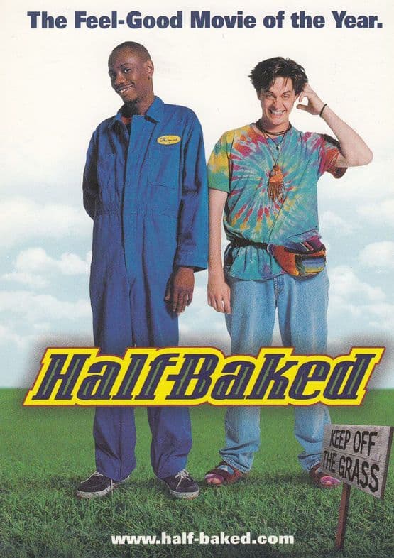 Half Baked Dave Chappelle Jim Breuer Movie Launch Advertising Postcard