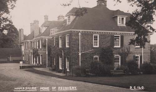 Hampshire Home Of Recovery WW2 Wartime Real Photo Postmark  Postcard