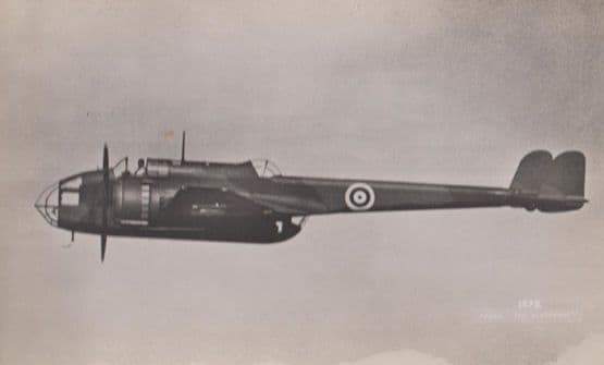 Handley Page Hampden Military WW2 Aircraft Vintage Plain Back Postcard Old Photo