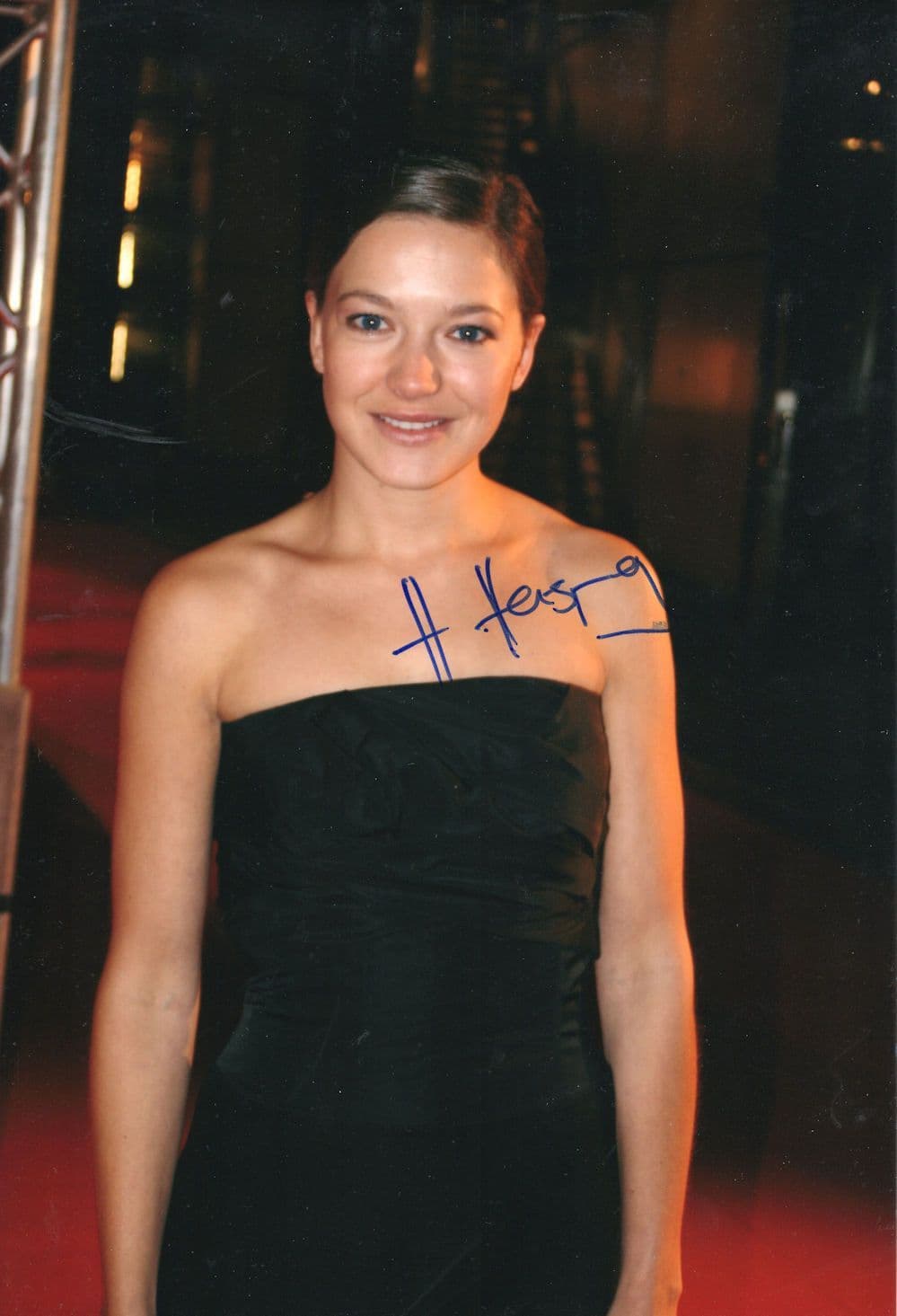 Hannah Herzsprung German Actress Stunning Giant 128x Hand Signed Photo