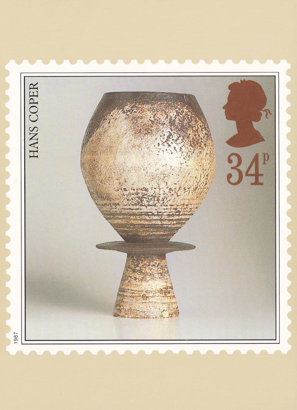 Hans Coper German Pottery Potter Limited Edition Postcard