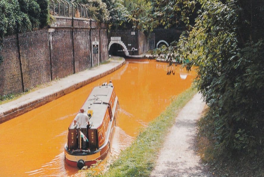 Harecastle Tunnel Trent & Mersey Canal Ship Postcard