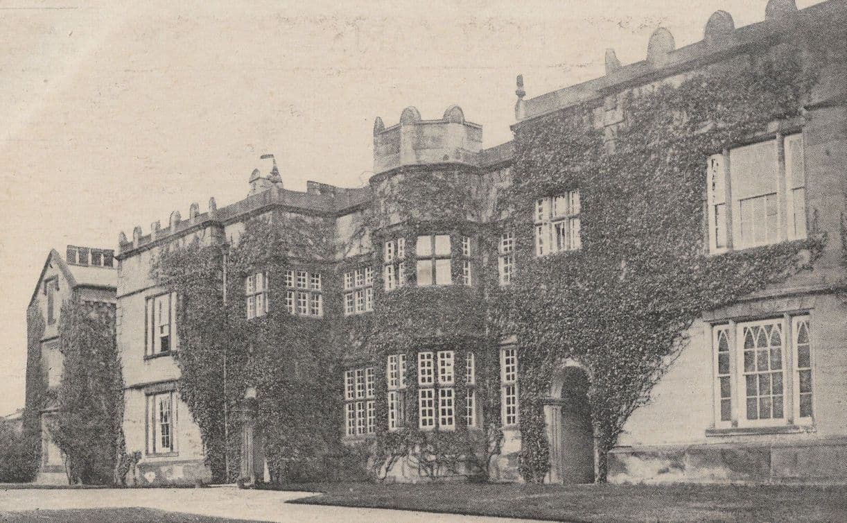 Harrock Hall Stately Home Wigan Lancashire Old Postcard