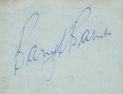 Harry Roy Bandleader Double Hand Signed Autograph Page