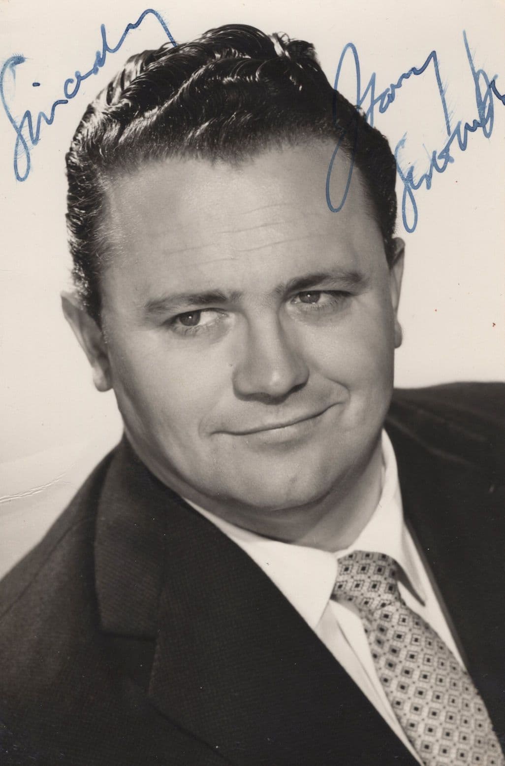 Harry Secombe Start Of Career Vintage Hand Signed Photo