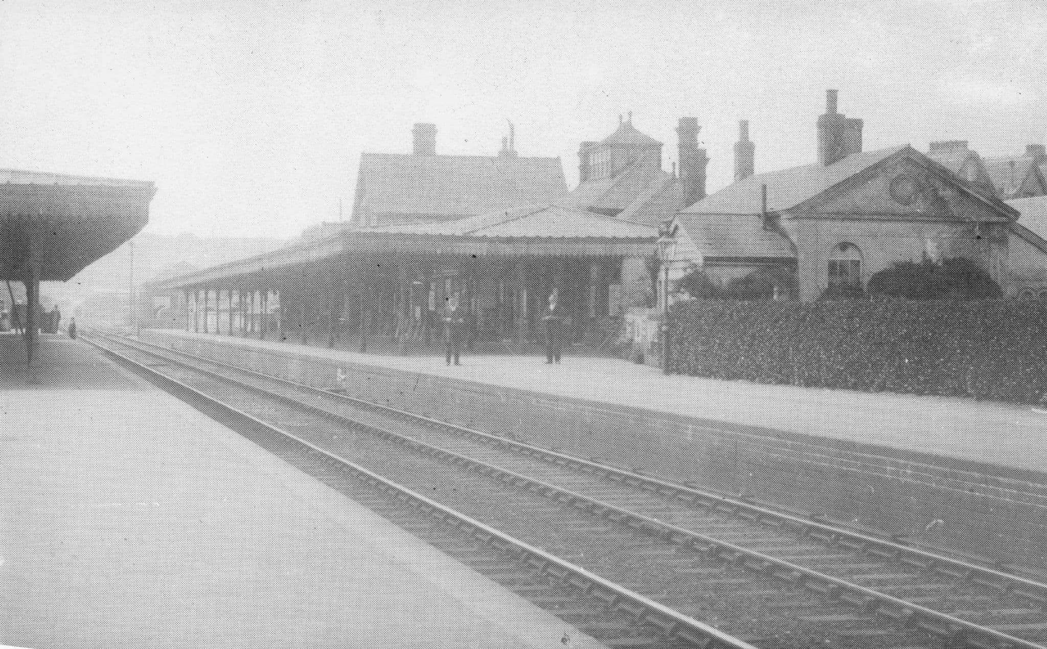 Hassocks Railway Station 1911 Panoramic View Sussex Postcard