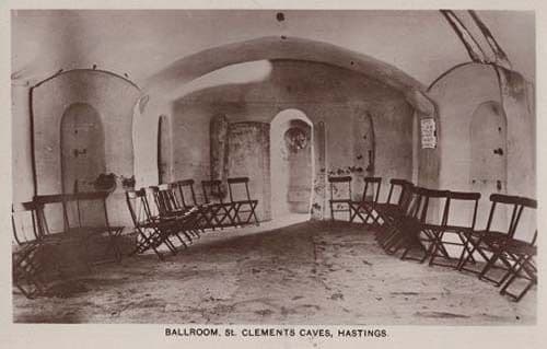 Hastings Ballroom Dance Dancing Ball Hall Sussex Vintage Real Photo Postcard