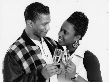 Hattie & Steve 's Worrying Engagement Eastenders 1992 Press Photo