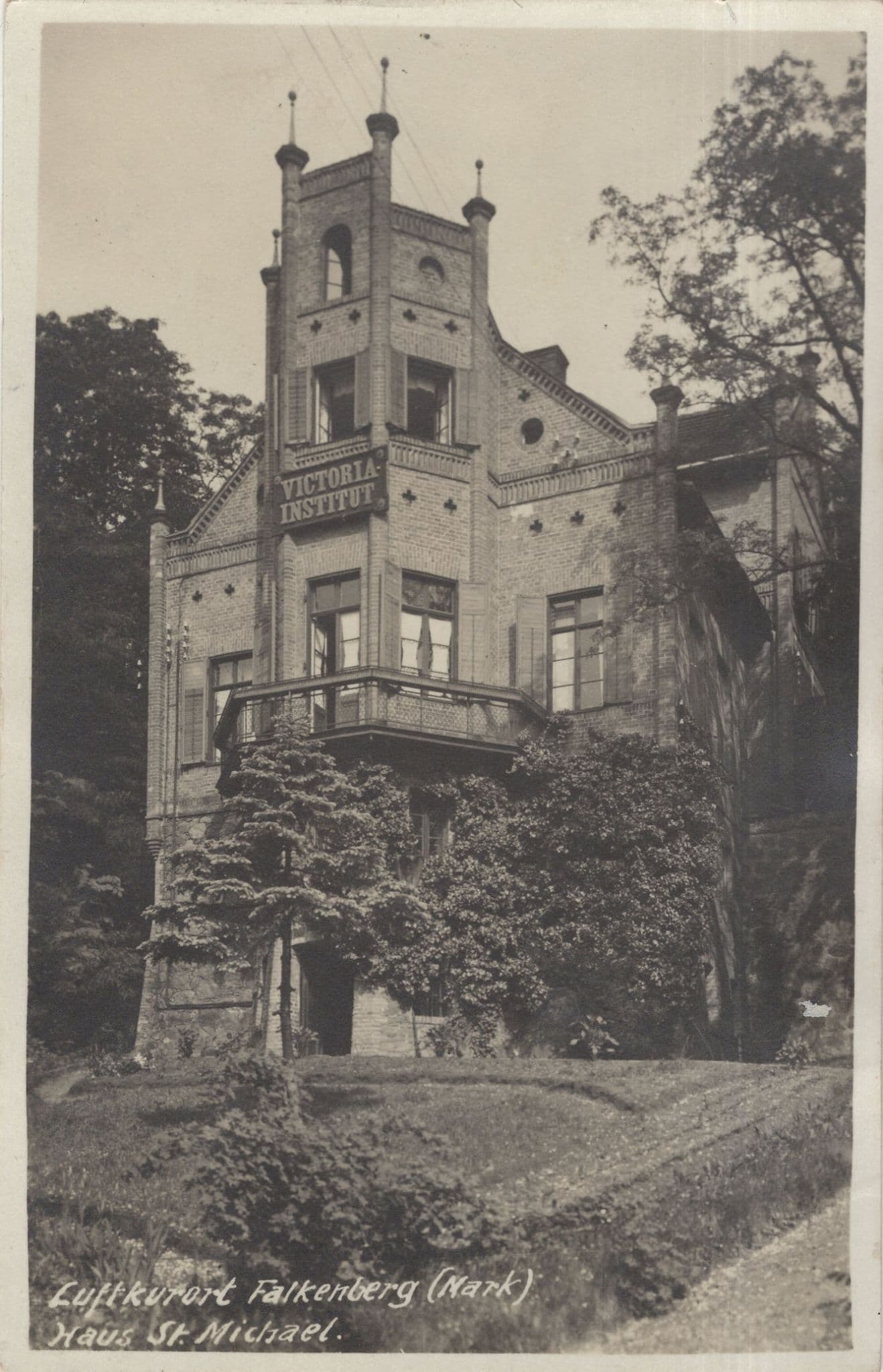 Haus St Michael Falkenberg Luftkorort German Old Postcard