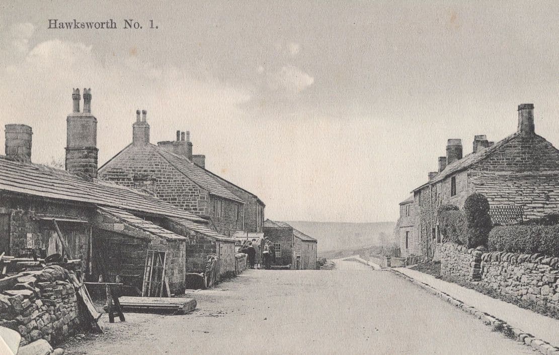 Hawksworth Leeds Antique Postcard