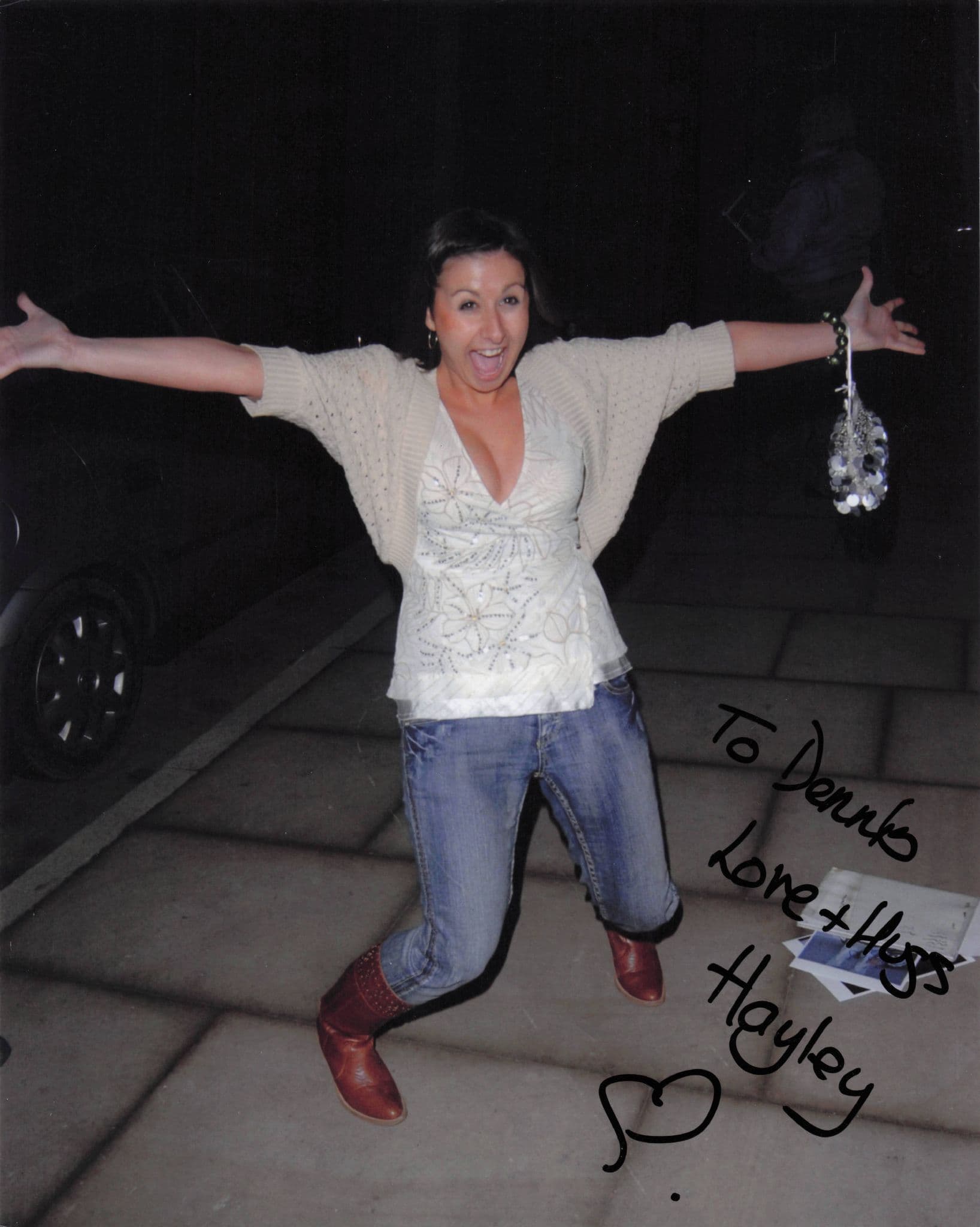 Hayley Tamaddon Coronation Street Great John Hotel Manchester 10x8 Hand Signed Photo
