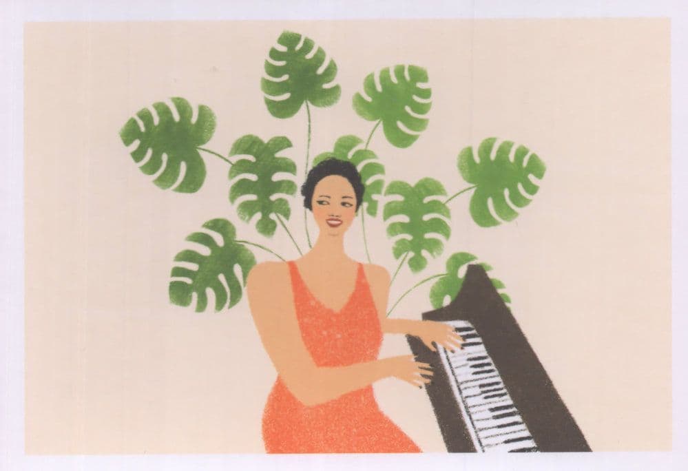 Hazel Scott The 1st Black Woman To Host TV Talk Show Postcard