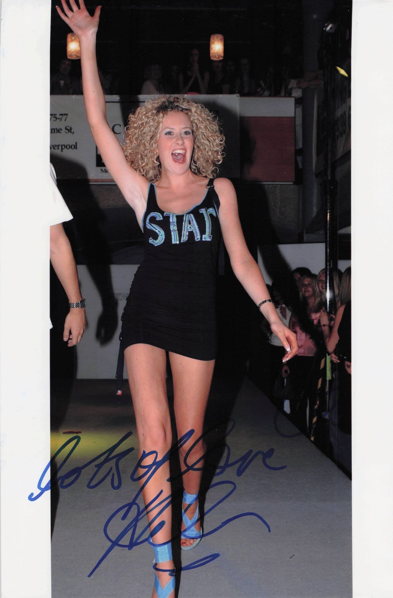 Helen Noble as Abby Davies Hollyoaks Stunning 12x8 Hand Signed Photo