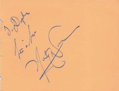 Helga & Unidentified Partner 1930s Music Hall Hand Signed Autograph & MORE