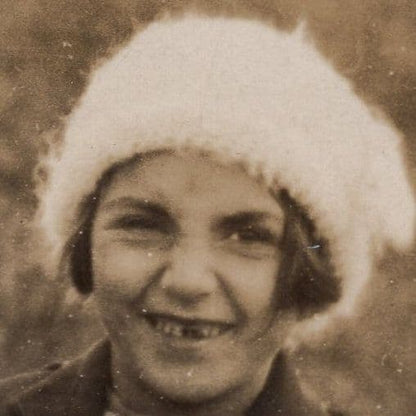 Help Children Missing My Two Front Teeth Needs Dentist Real Photo Postcard