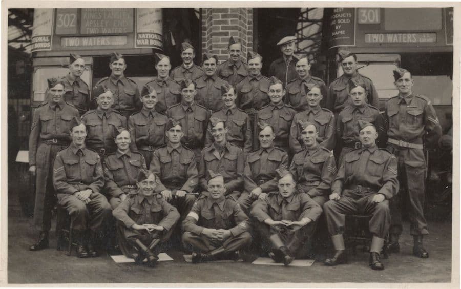Hemel Hempstead War Army Bus War Bonds Herts Old RPC Postcard